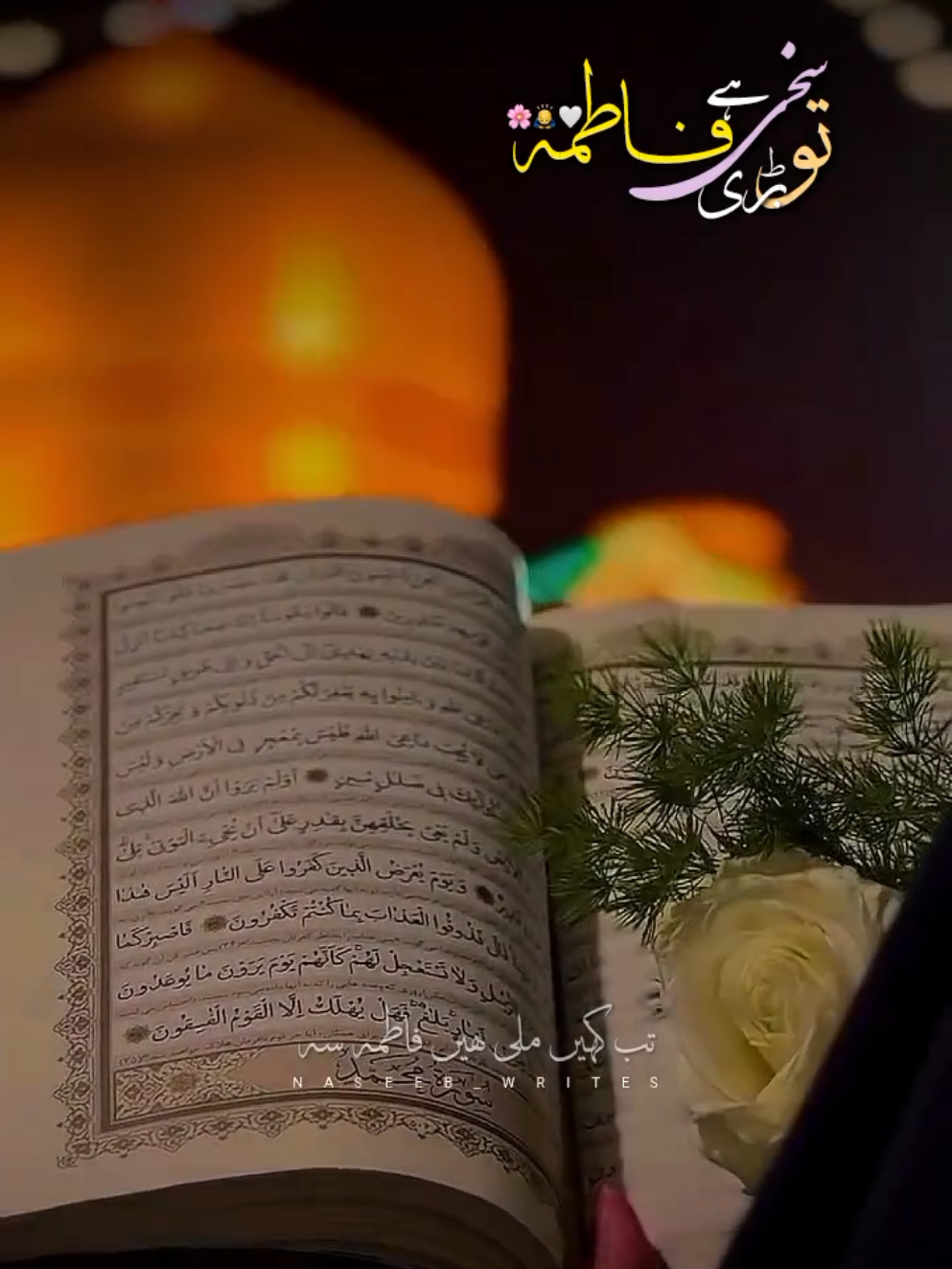 Tu Bari Sakhi Hai Fatima s.a #plzunfrezemyaccount 