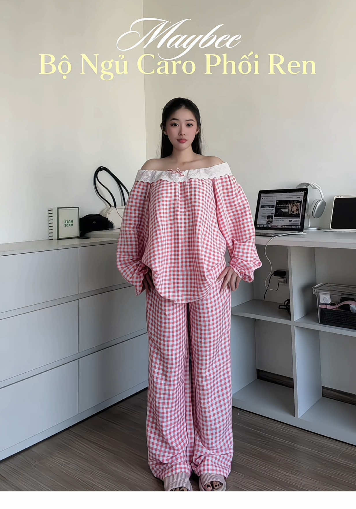 Đi ngủ cũng phải xinh nha nàng ơi #maybeehomedress #dobomacnha #donguxinh #xuhuong 