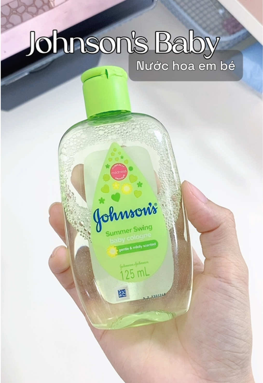 Nước hoa embe 🍃✨ #xuhuong #johnsonsbaby #nuochoaembe #review #fyp 
