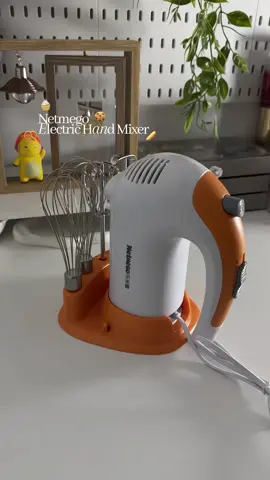 Your new favorite hand mixer 👩‍🍳 | Netmego Hand Mixer #netmego #netmegohandmixer #electrichandmixer #bakingessentials #musthave 