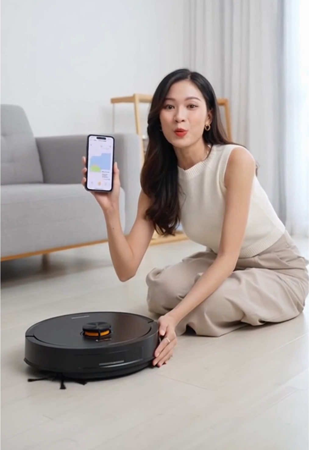 Robot hút bụi lau sàn đa năng Deerma S30 lực hút 13.000Pa kèm trạm sạc tự động gom bụi thông minh - Bảo hành 24 tháng##xuhuongtiktok##giadungtienich##fyp##creatorsearchinsight##robothutbuilaunha