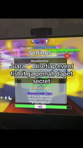 orang orang kok bisa hoki ya ? #eventfishit #birthdayfishit #fishitroblox #talon #mancinggila 