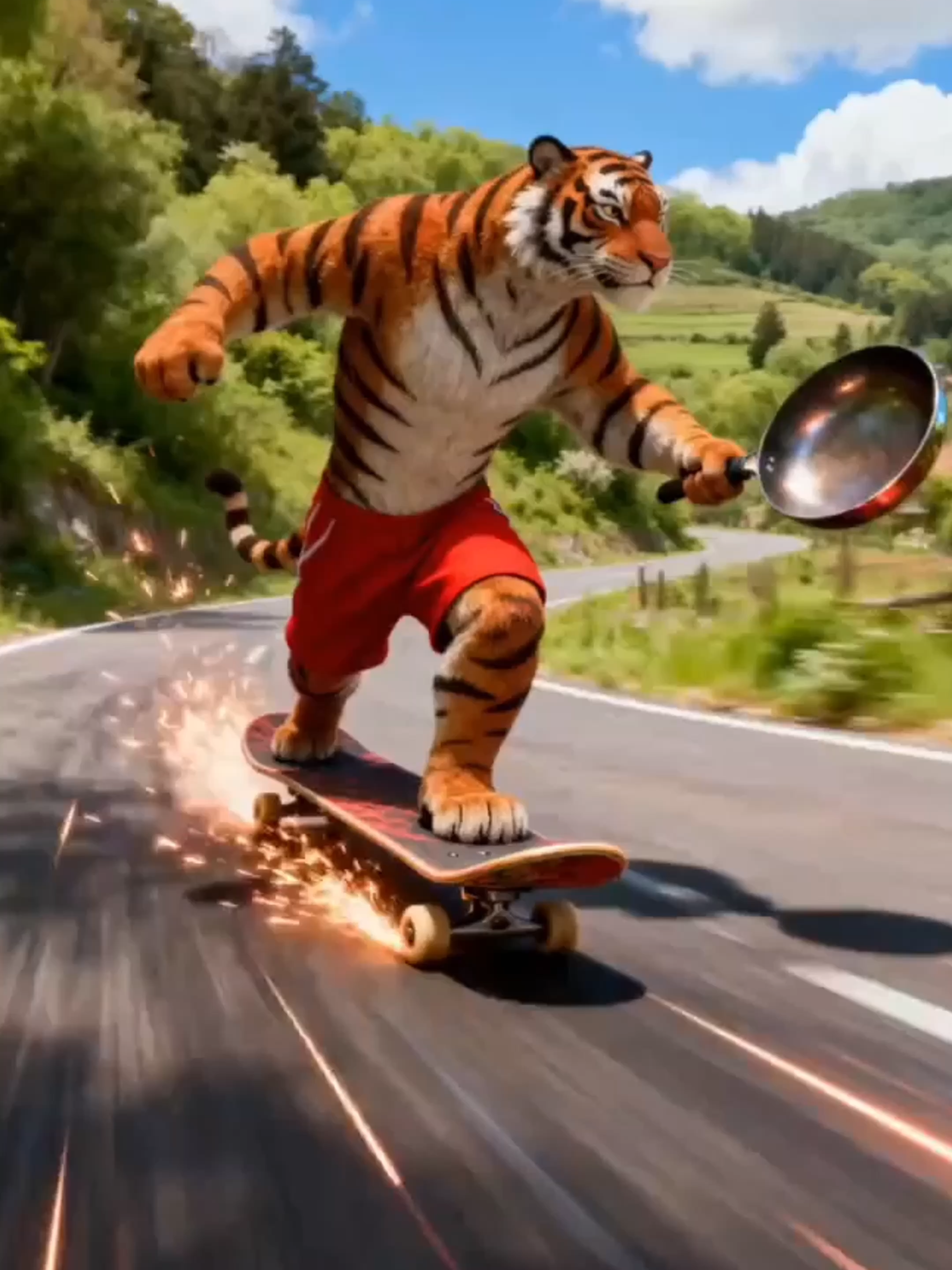 #foryou #catlovers #cartoon #kitten #aicat #haha #funnyvideos #orangecat #cutecat #catlover #kitty #tiger #kucing #fyp #cat #ai