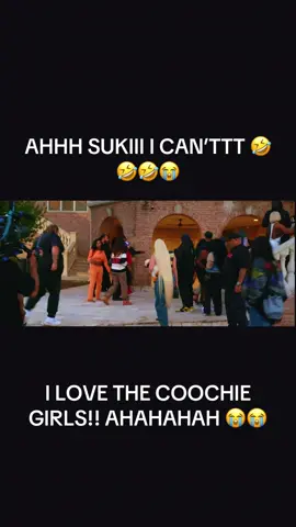 @Sukihana & @Sapphire BLAZEE LMFAOO CANT BE SERIOUS WHEN THESE TWO BEAUTIFUL GIRLS BE ON THE SCENES LMFAOO THE COOCHIE GIRLLLLLS!!! 🎀🤎😭🤣 SALSA DANCINNN 