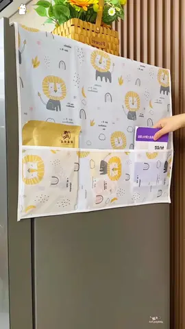 Refrigerator dust cover storage hanging bag dust-proof and anti-dust cover cloth fresh storage bag household cover cloth#Refrigeratordustcover#fyp#foryou#goodthing#tiktok