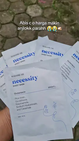 Day 1  🙇‍♀️ #madamgiesheetmask #necessity #affiliatemarketing #foryou #day1 