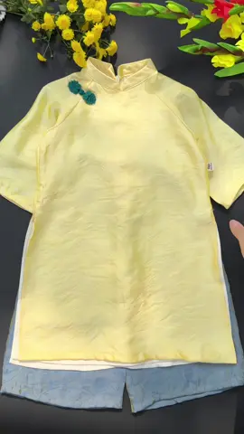 Áo dài tơ lụa 4 tà cho mẹ và bé diện Tết #aodaicachtanchobe #aodaitet #aodaicachtan #aodaibegai #aodaicachtanbegai 