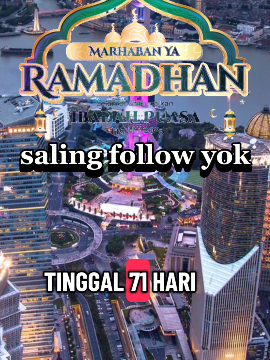 ✨tinggal 71 hari😱 ramadhan 2026. #ramadhan2026 #ramadhanseru #ramadanekstraseru #puasa2026 #menujuramadhan2026 