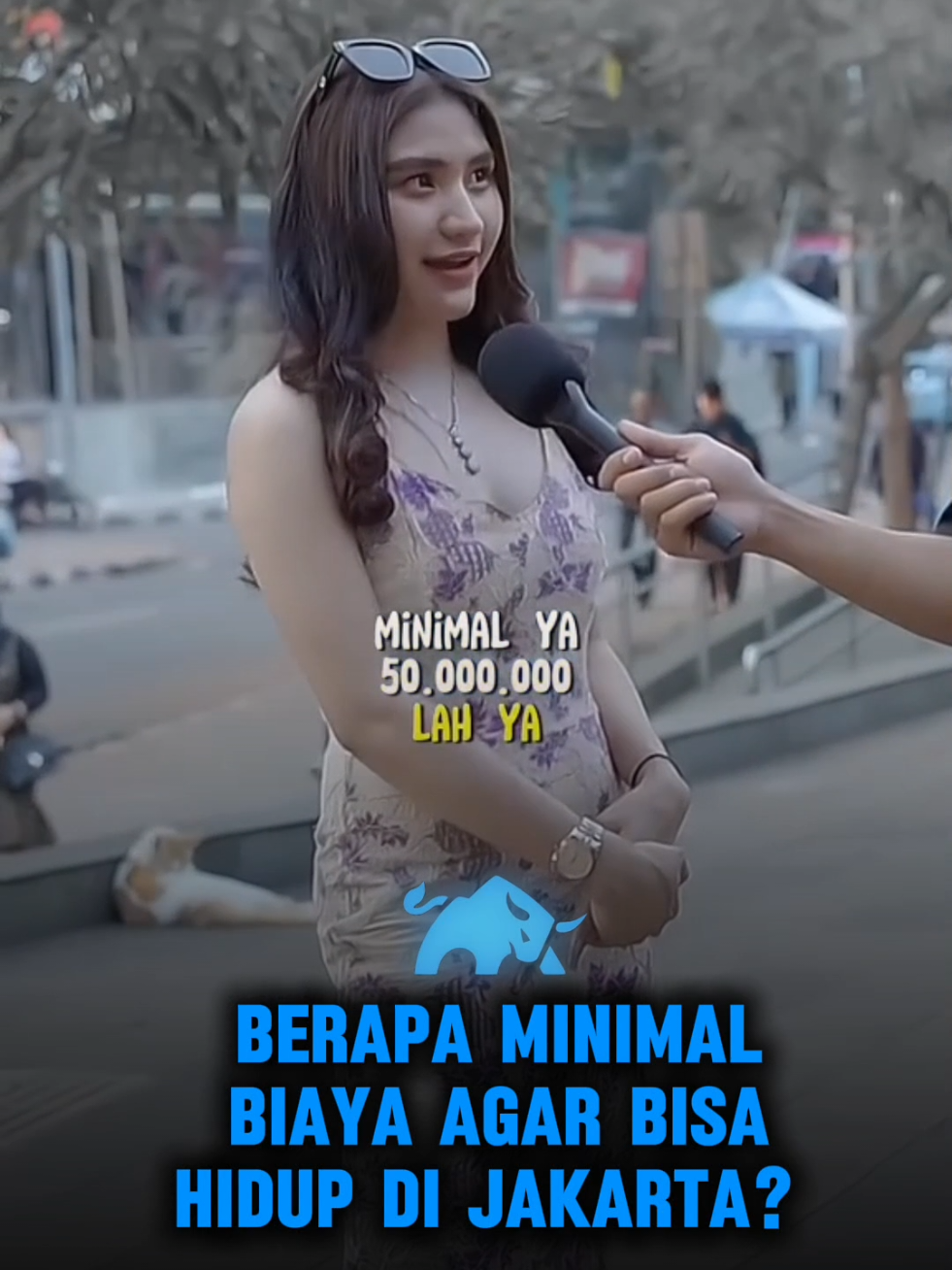 menurut kalian berapa biaya hidup di jakarta tulis di komentar.  #andryhakim #stockwise 