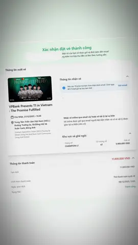 SG => HN nhé! Bấm vào seatmap luôn không xếp hàng luôn =)) luck hơn cả bên camp vé #t1 #faker #keria #fyp @MMsteve 