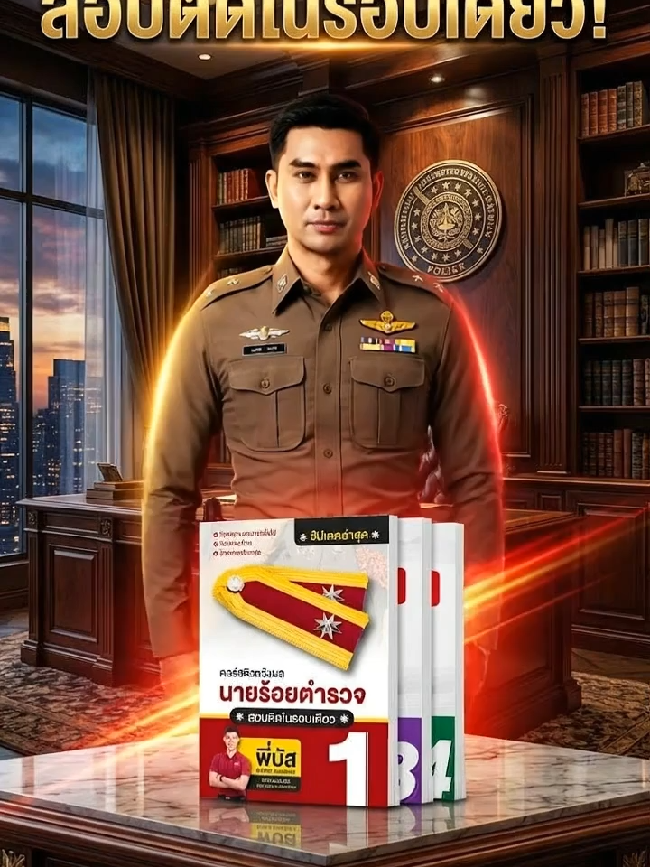 อยากเป็นนายร้อยตำรวจ? โหลดหนังสือเตรียมสอบฟรี! อ่านปุ๊บ ติดปั๊บ! #นายร้อยตำรวจ #เตรียมสอบ #ฟรี #หนังสือ #ตำรวจ