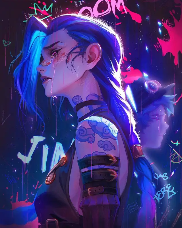 #Arcane #arcaneleagueoflegends #icanthearitnow #jinx #drowning 