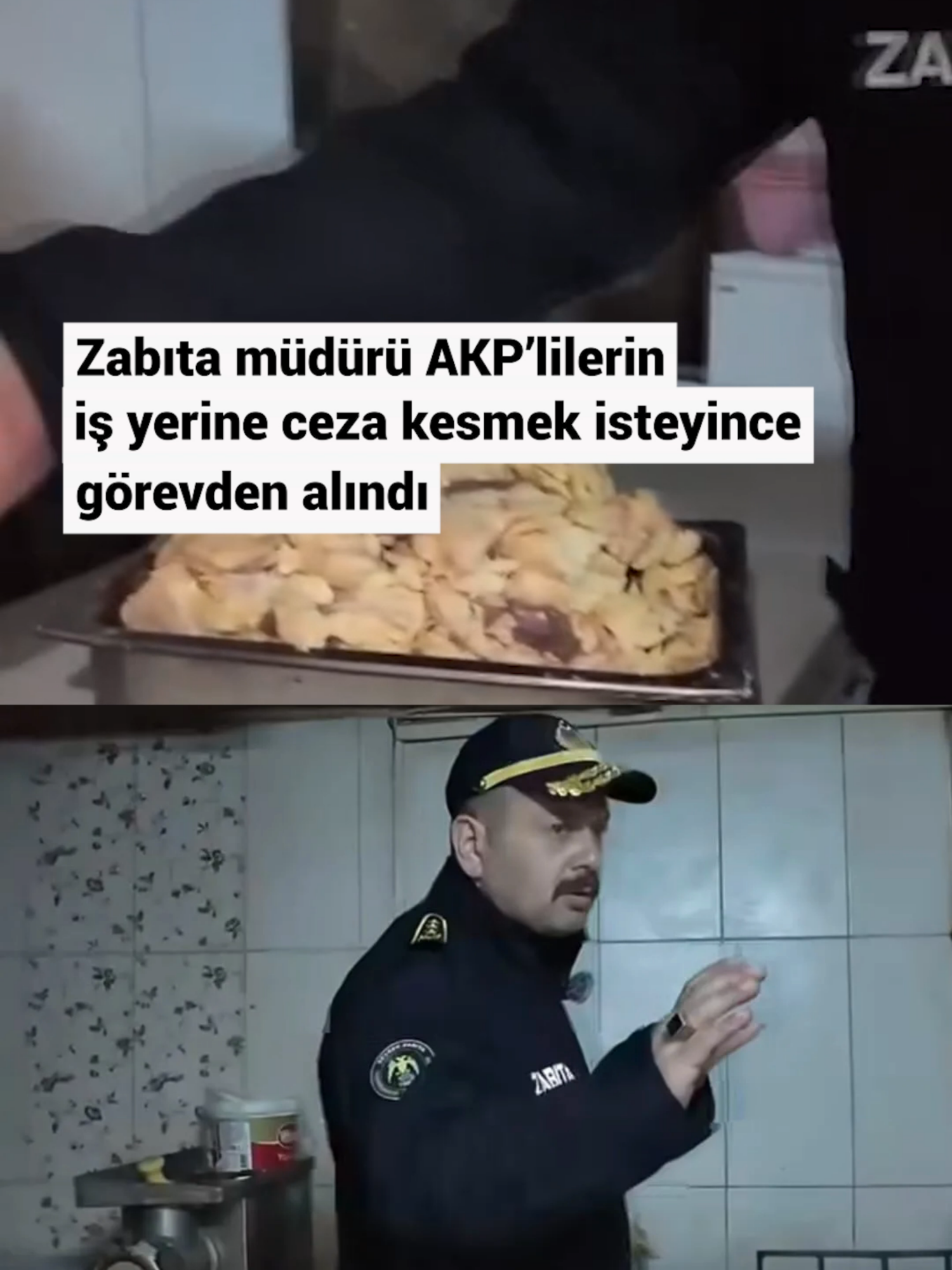 Tüm Türkiye onu konuşmuştu...  İşini yaptı, işinden oldu  Zonguldak’taki gıda terörünü ortaya çıkararak Türkiye'nin gündemine oturan zabıta müdürü Abdurrahim Altuntaş, AKP’lilerin iş yerine ceza kesmek isteyince görevden alındı.