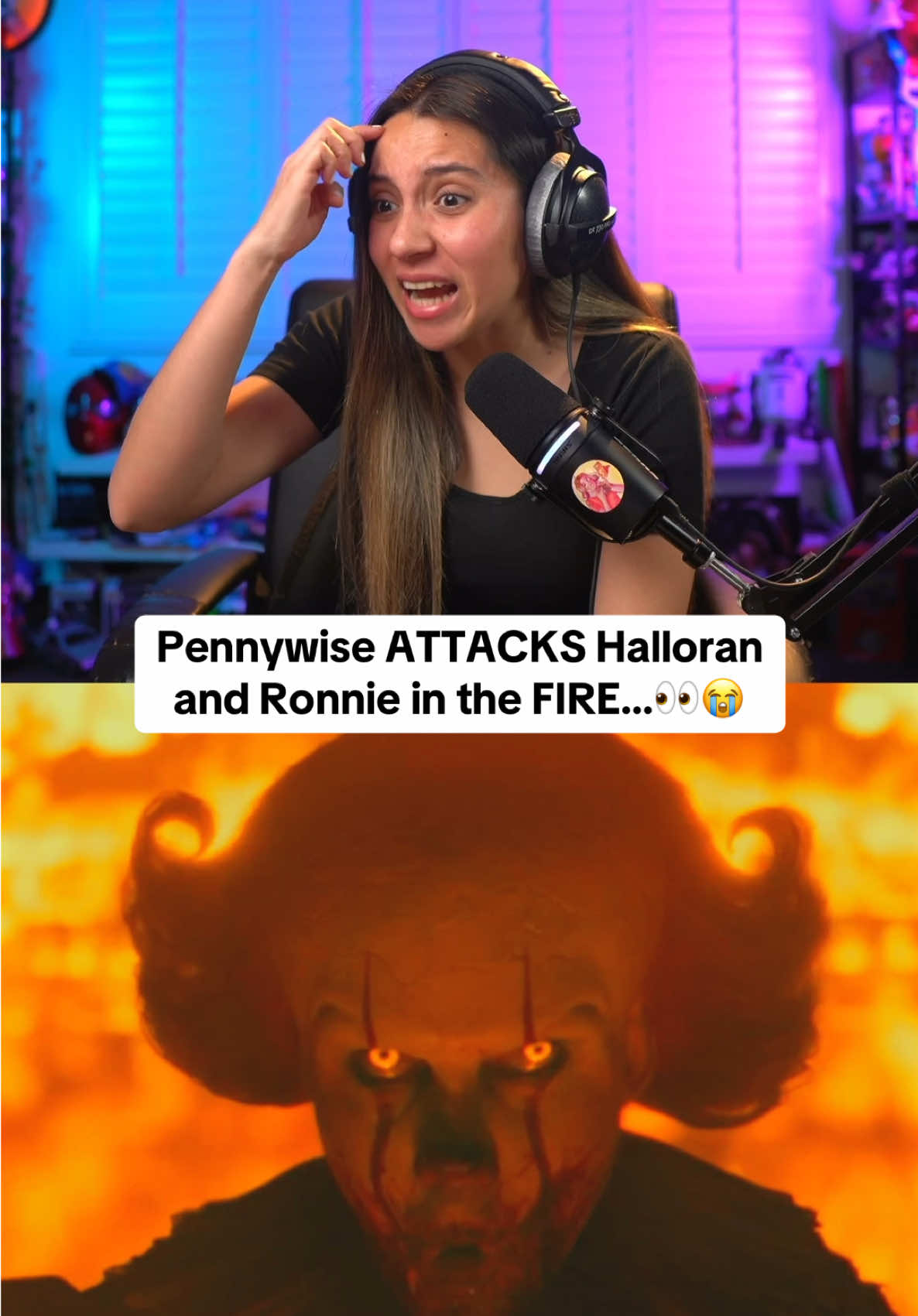 Pennywise was AURA FARMING this episode…👀🍿🔥😭 #welcometoderry #itwelcometoderry #pennywise #it #pennywisethedancingclown #derry #ittheclown #bobgray #andymuschietti #stephenkingsit #stephenking #billskarsgård #episode7 #tv #reaction #hbo 