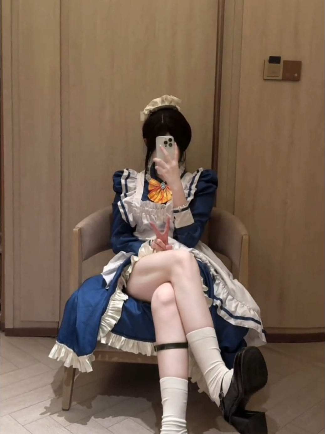 gái xinh dáng đẹp cosplay hầu gái #gaixinh #dangdep #chinesegirl #gaitrungquockhoedang #cosplayhaugai 