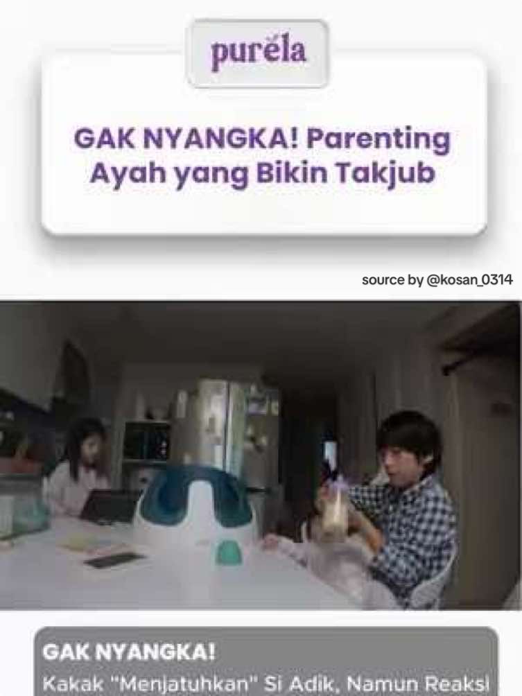 Tugas kita bukan menuntut mereka benar, tapi memastikan mereka merasa aman saat mencoba lagi 💜 Siapa yang setuju sama minla? sharing dikolom komentar ya! 🤗 source by: @kosan_0314 #skincareanak #skincareanakaktif #purela #parenting 