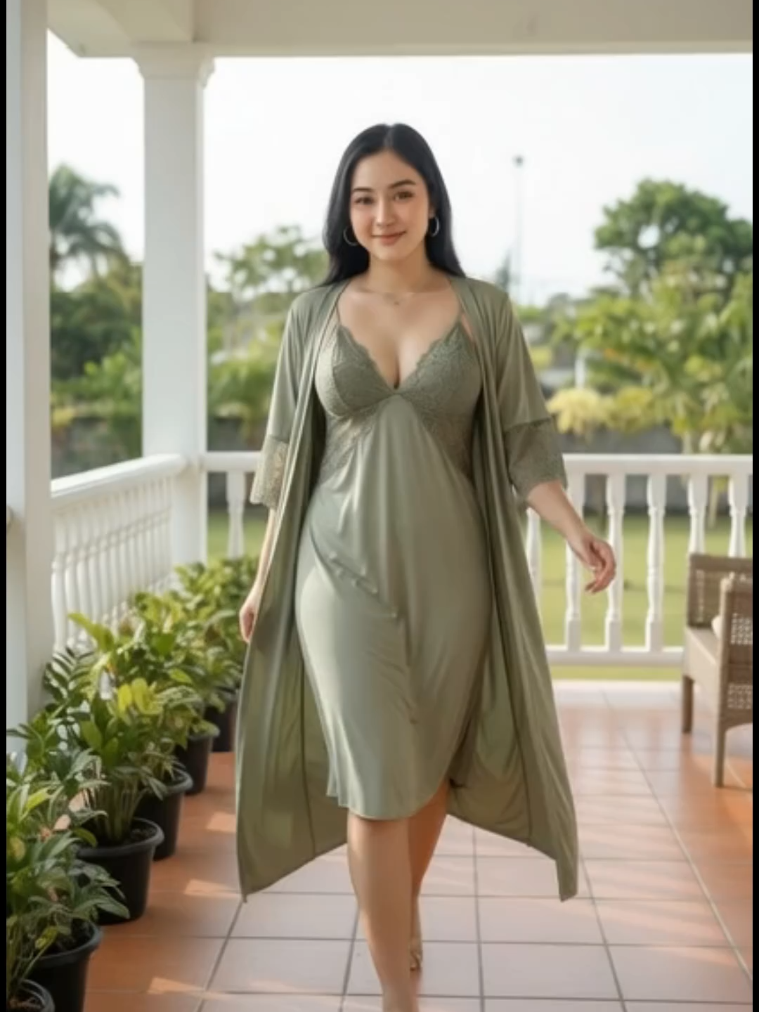 ✨ Mau tidur tetap cantik & nyaman? ✨ Cyelinee Sleep Wear Set hadir lengkap: Dress + Kimono + Panties + Belt 💕 Bahan lembut & hangat, cocok untuk cuaca dingin atau ruangan AC ❄️ Bikin waktu istirahat makin mewah & nyaman 💗 🛒 Klik keranjang kuning SEKARANG! #fyp #tiktokshop #flashsale #bajutidur #sleepwear #piyamawanita #racuntiktok #wajibpunya #bestdeal