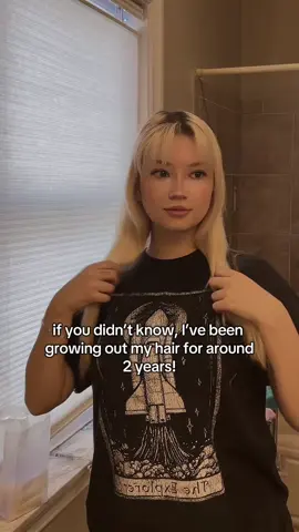 my sister says my ends feel like party streamers so it’s probably time for a huge trim ….