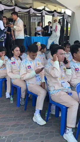 นักกีฬาทีมชาติเขมรพร้อมลงสู้ศึกซีเกมส์ที่ไทยแล้วครับ