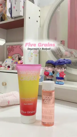 Dùng siêu mê luôn, sắm lẹ mấy bà oi ☁️✨🍰#fivegrains #fivegrainsvietnam #bodyoil #daycream #duongdabody