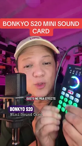 BONKYO S20 SOUNDCARD HOSTING SOUNDCARD LIVE STREAMING  MINI SOUNDCARD  #soundcard #bonkyo #poketsize #minisoundcard #fullsetsoundcard   