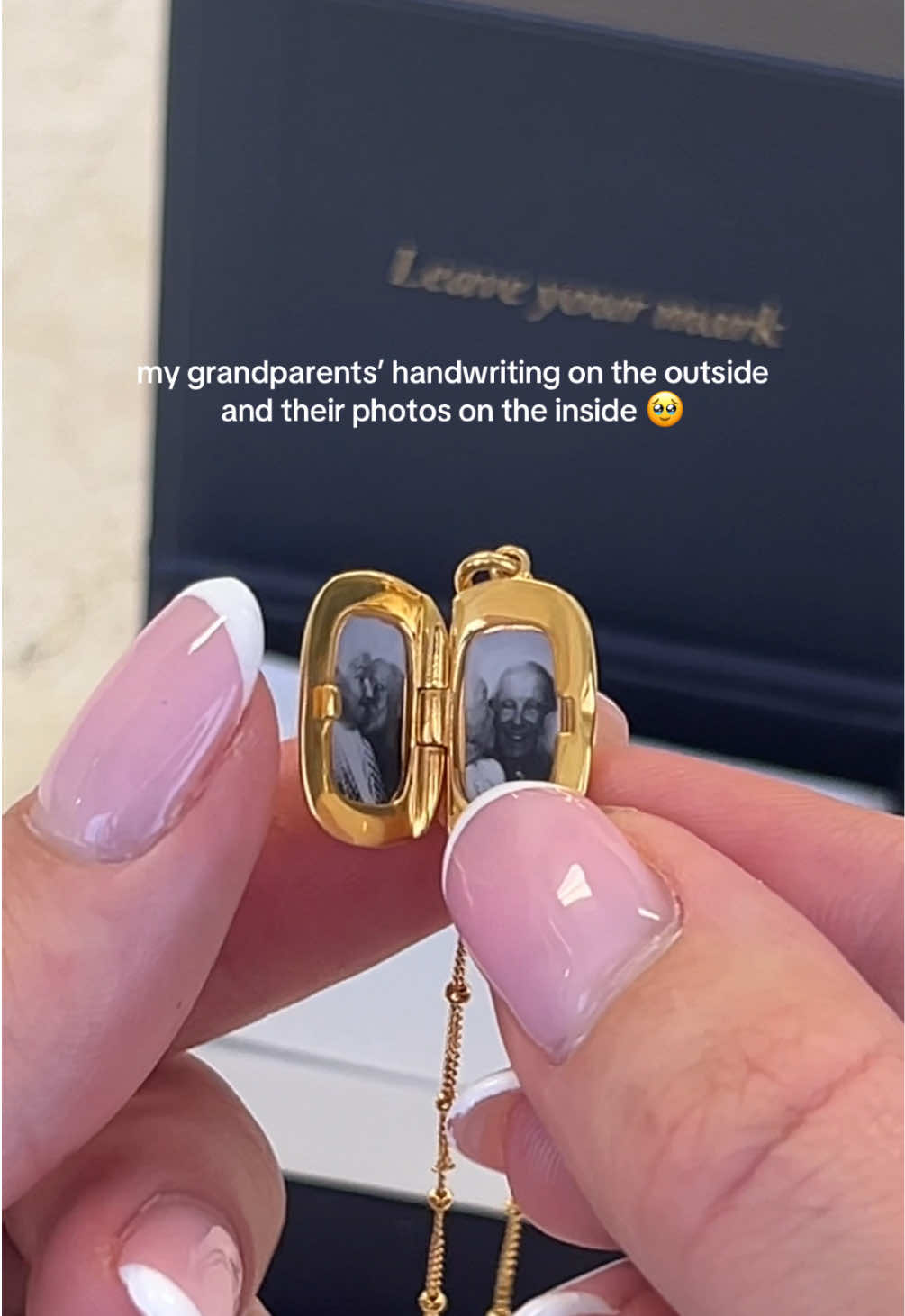 A way to keep them close to you for the rest of your life 🤍 #grandparents #family #heirloom #sentimental #jewellery 
