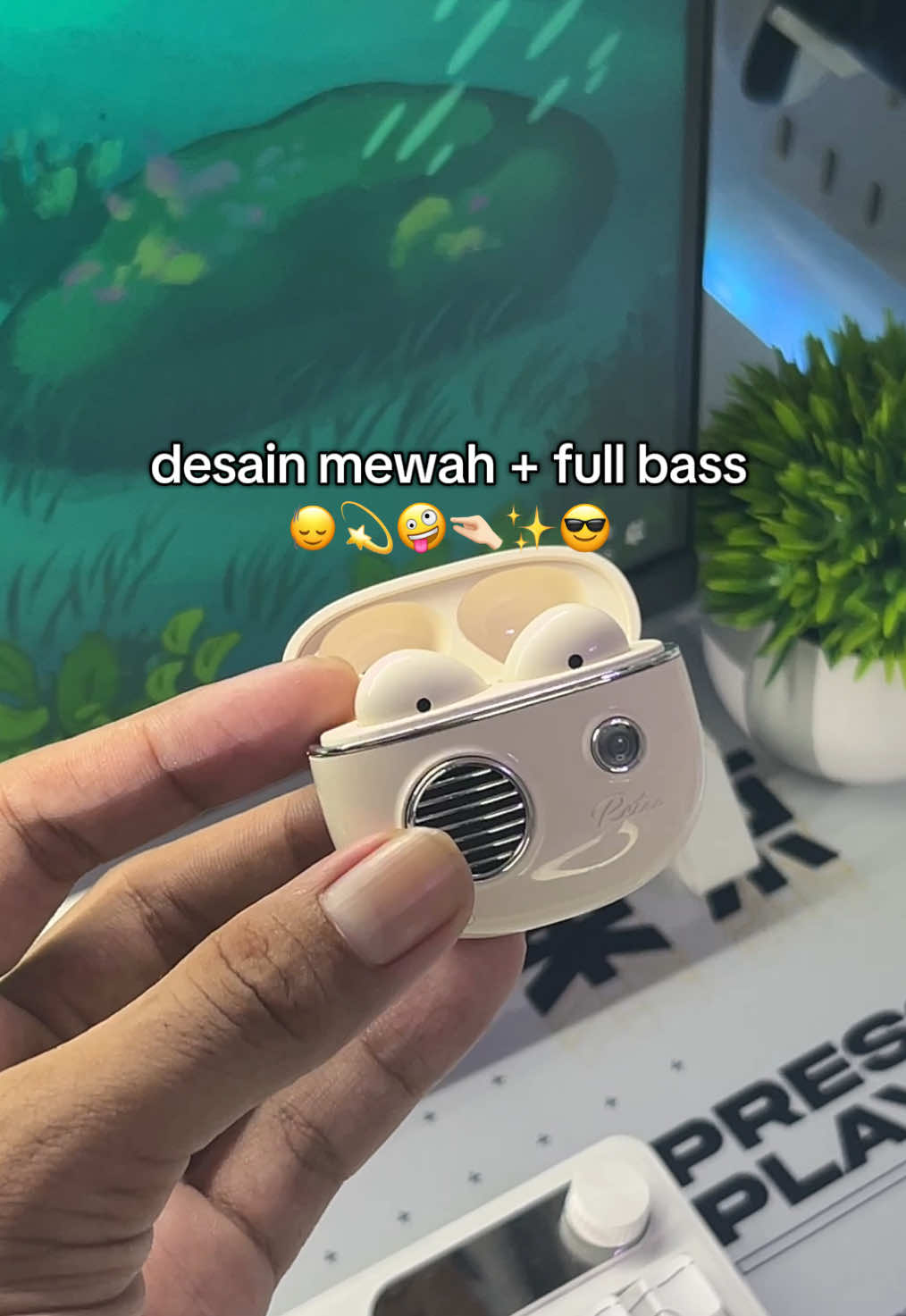 beuhhh idaman #headsetbluetooth #headsetwireless #fyp 