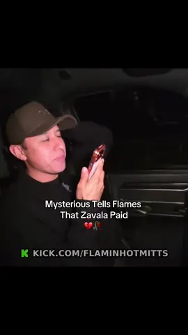Mysterious tells flames that zavala paid for dat 💀  #kick #streamer #flaminhotmitts #zavala #mysterious 