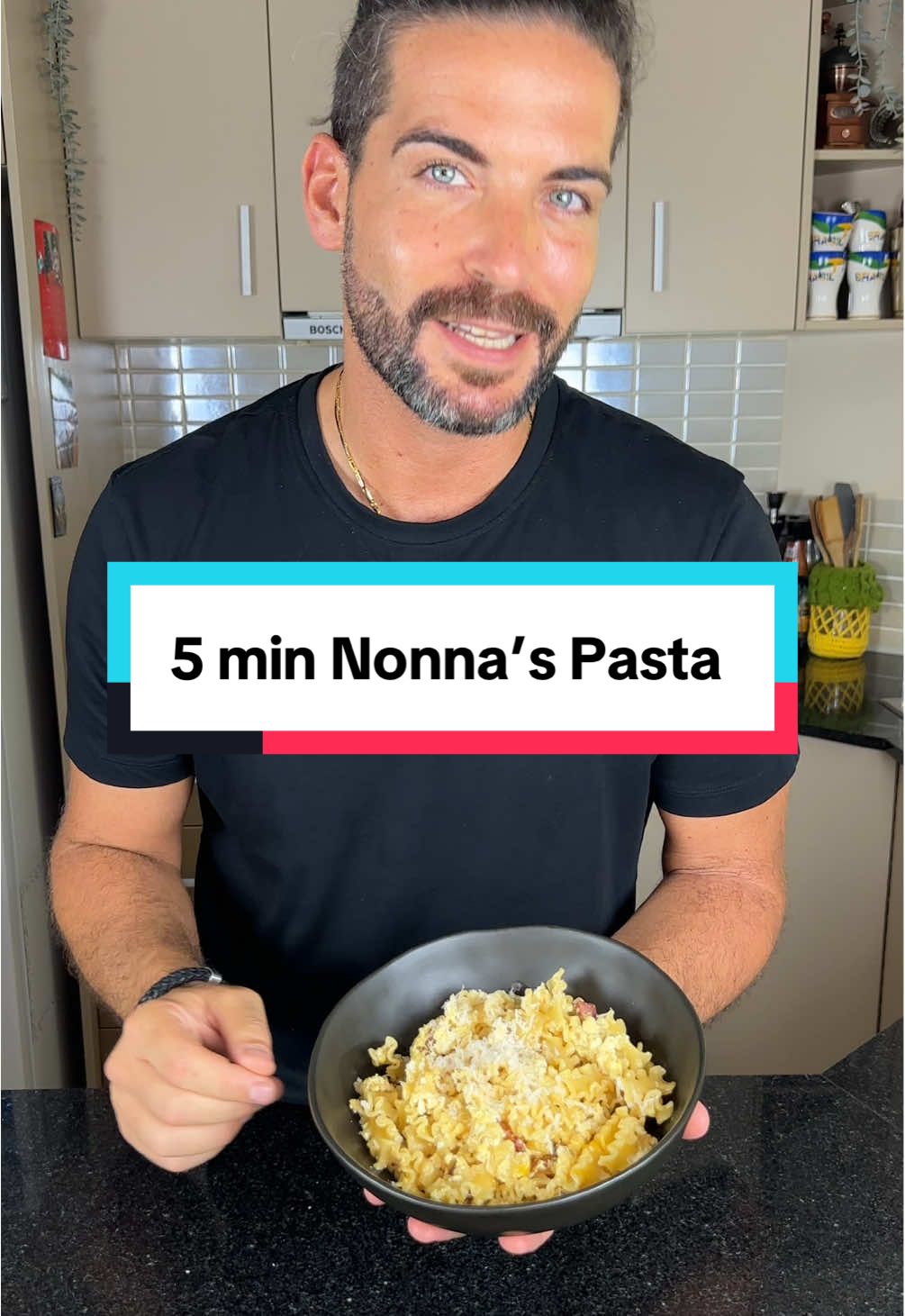 Mafalde with Eggs & Pancetta | Nonna’s Quick Comfort Classic If you enjoy my recipes and would like to support my channel, you can donate any amount on my Ko-fi page — every gesture truly helps me keep creating content 👉 ko-fi.com/cookingwithtucci This was one of my nonna’s fastest “we-have-no-time” pasta dishes — simple ingredients, big flavour, and ready in minutes. Soft eggs, crispy pancetta, buttery pasta fat, and lots of pepper… pure Italian home comfort. ⸻ What I Used (2 portions): • 200 g mafalde (short or long) — 7 oz • 3 whole eggs • 120 g pancetta — 4.2 oz • 1/2 onion, finely diced • Parmesan cheese • Black pepper • Olive oil ⸻ How to Make It: Dice the onion very finely and cut the pancetta into small cubes. Add a little olive oil to a frying pan, then add the pancetta and onion while the pan is still cold. Turn on the heat and let everything slowly sizzle — the pancetta will release all its flavourful fat. When the pancetta is crispy and the onion soft, add your drained pasta along with a splash of pasta water. Let it cook for about a minute so the pasta absorbs the pancetta fat. Lower the heat and add the eggs. Cook gently until the whites are set but the yolks stay soft and creamy. Finish with black pepper and lots of Parmesan cheese. Enjoy — just like nonna used to make when time was short. ⸻ Find more traditional Italian comfort dishes at www.cookingwithtucci.com #cookingwithtucci #italianfood #pasta #mafalde #quickrecipes 