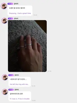 haechan dititipin cincin sama bang doy🥹🥹🥹 #haechan #doyoung #haechannct #doyoungnct 