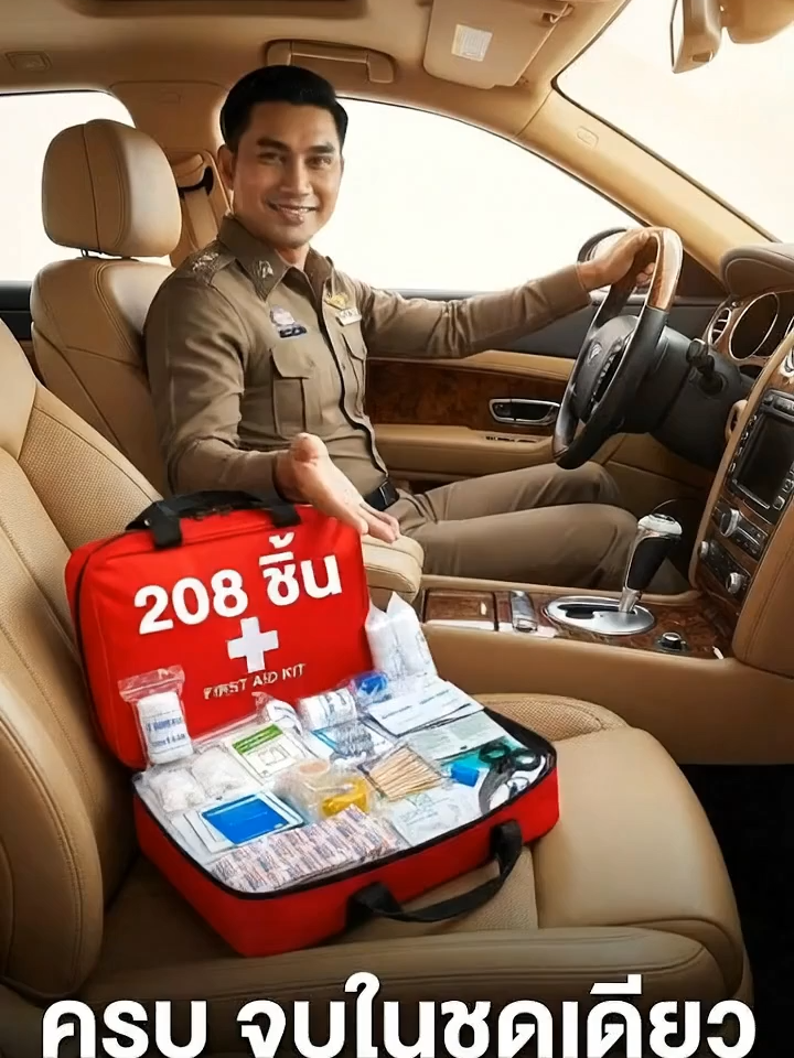 อุ่นใจทุกทริป ต้องมีติดรถ! ชุดปฐมพยาบาล พร้อมรับมือทุกสถานการณ์ฉุกเฉิน 😉 #ชุดปฐมพยาบาล #FirstAidKit #ของมันต้องมี #เตรียมพร้อม #ฉุกเฉิน