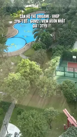 Căn hộ 2PN+ The Origami - DT : 64m2 - View Vườn Nhật- Giá TTTS : 3ty9 all in  #batdongsan #theorigami #canhovinhomes #vinhomesgrandpark #canho2phongngu 