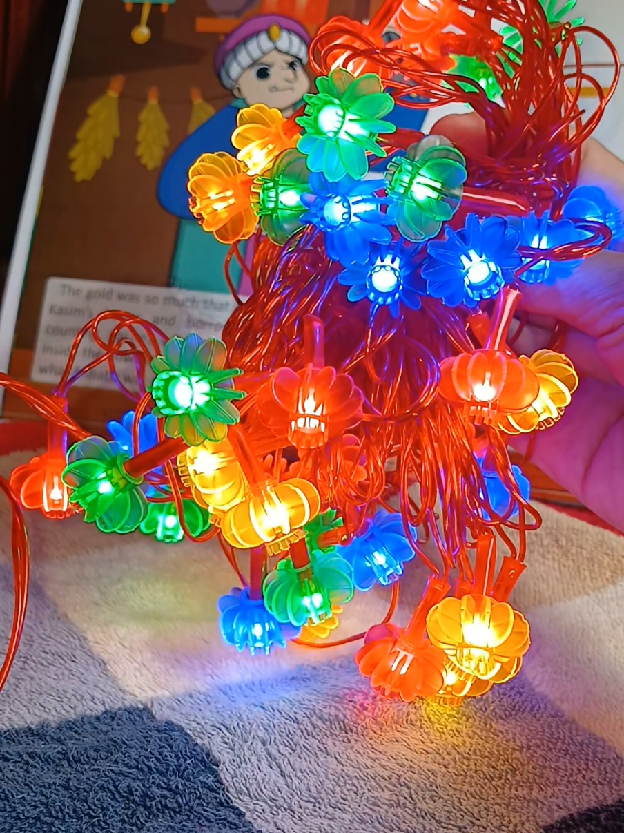 Dây đèn led nhấp nháy thích hợp trang trí nhà ở, trang trí ngày Tết #denlednhapnhay #denledtrangtri #denledtrangtringoaitroi #denledtrangtritet @Gia dụng Cô Út 