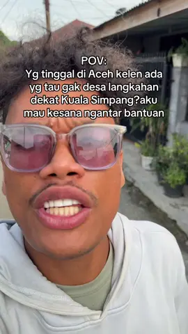 Katanya di desa langkahan masi parah dan masi butuh bantuan yg banyak🙏🥹 #fyp #anakmedan #kurirkribolantham #paketcod #tukangpaket 