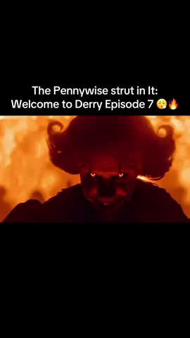 The Pennywise strut in It: Welcome to Derry Episode 7 😮‍💨🔥 #pennywise #itwelcometoderry #blurayangel #stephenking #welcometoderry