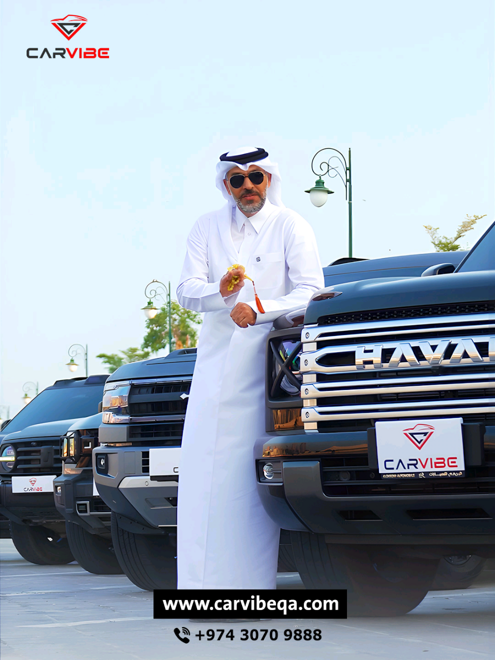 Car Vibe تقدّم لك كل الإكسسوارات الداخلية والخارجية لسيارتك، بأعلى جودة وتصميم عملي وأنيق. والأفضل؟ التوصيل والتركيب يوصلون لك لين باب بيتك. 🛠️💼 اختَر سيارتك، اختَر الإكسسوار… وخلي Car Vibe يهتم بالباقي. 💫 يمكنك الطلب من خلال موقعنا الإلكتروني بالبايو. أو التواصل على : 30709888 Car Vibe brings you all the interior and exterior accessories your car needs, premium quality, practical design, and a stylish touch. And the best part? We deliver and install right at your doorstep. 🛠️💼 Choose your car, pick your accessory… and Car Vibe will handle the rest. 💫 You can order through our website in the bio or contact us at: 30709888 #qatarcars #carsofqatar #dohacars #qatarcarspotting #qatar         