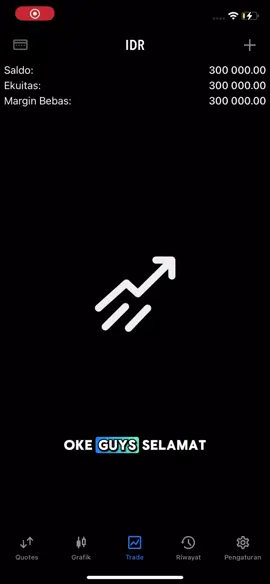 Modal 300 Ribu bisa jadi berapa? #tradingforex #xauusd #forex #fyp #fullmargin 