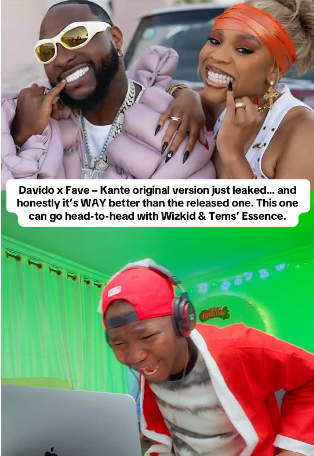Kante (Original Version) by Davido & Fave just leaked and it’s so good it might start another Davido vs Wizkid war — this one is Essence level! #davido #fave #creatorsearchinsights #kante #30bg 