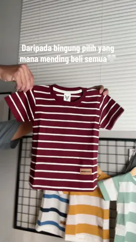 Baju kaos salur anak banyak pilihan motif 🤍 #kaossaluranak #kaosanak #bajuanak #kaossalur 