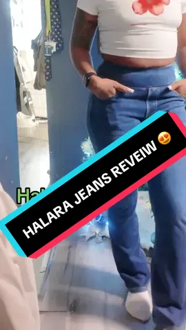 Absolutely love these 👖 😍 @halara.wardrobe  #halara #halarauk #halarajeans #tiktokmademebuylt #activeinhalarah 