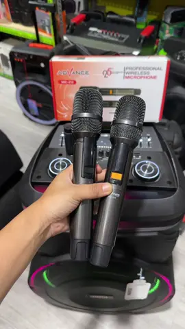 Advance mic-210 dual microphone wireless cocok segala jenis speaker #advance #advancemic210 #mic #micwireless #microphone 