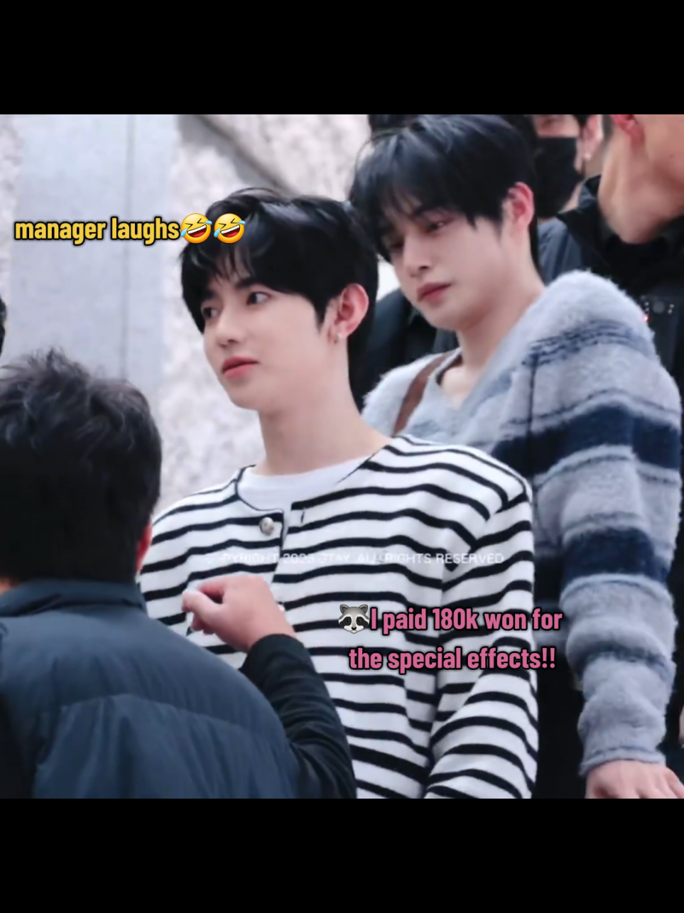 I believe the relationship between Zhang Hao and the director is very close. #HAOBIN #SUNGHANBIN #ZHANGHAO #ZEROBASEONE #FYP 