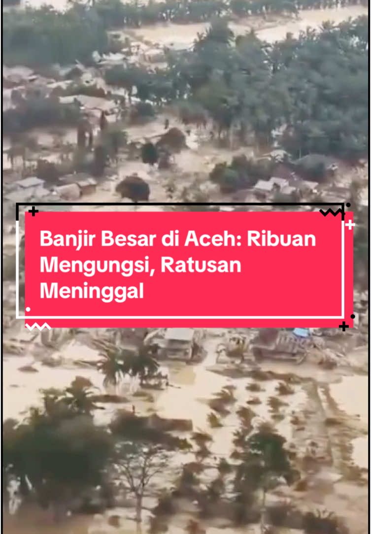 Banjir besar di Aceh memasuki fase kritis. Aceh Tamiang jadi titik terdampak terparah—desa hilang, rumah rata tanah, ribuan warga mengungsi. Bantuan logistik, air bersih, dan akses jalan jadi kebutuhan utama saat ini. #AcehTamiang #BanjirAceh #BreakingNews #HardNews #UpdateBencana #AcehDarurat #InfoTerkini #DisasterUpdate #Kemanusiaan #BNPB #IndonesiaBerduka #PrayForAceh #NewsReport #ReporterVoiceOver