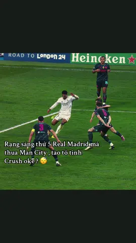 Rạng sáng thứ 5 Real Madrid mà thua Man City , tao tỏ tình Crush oke ? 😴#viral #fyb #fybbbbbbbbbb #football #fybシ 