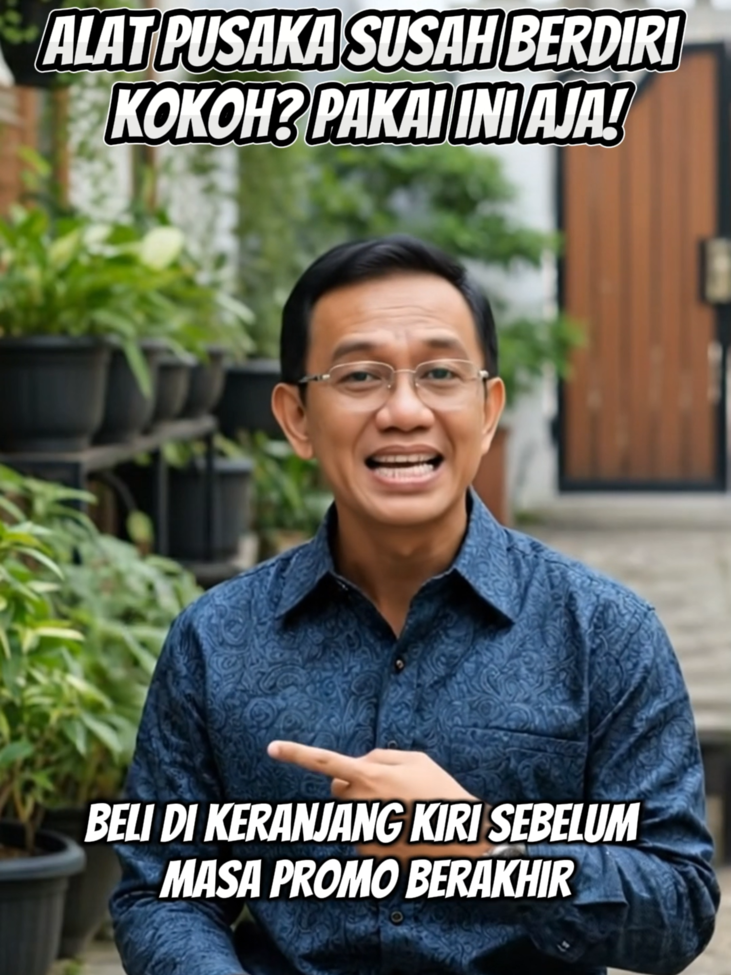 Alat pusaka susah berdiri kokoh? Pakai ini aja! #insulgold