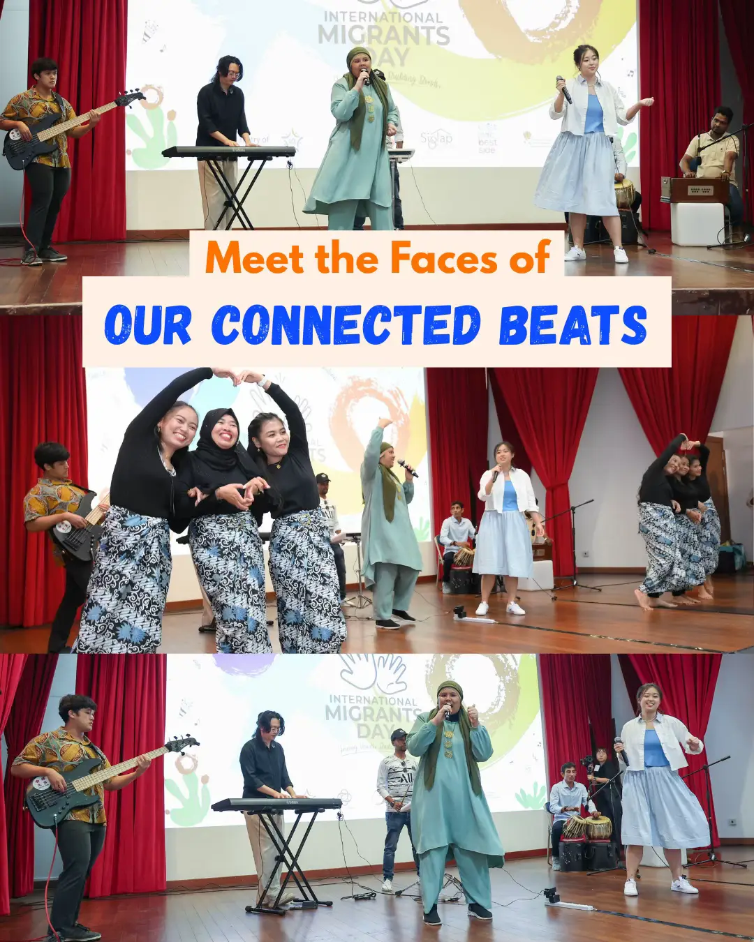 Catch the full medley on ACE Group’s Facebook, Instagram, and TikTok channels, or watch it on MOM’s YouTube channel! @The Bright Flipside  #imd2025 #imd #ourconnectedbeats #internationalmigrantsday #medley 