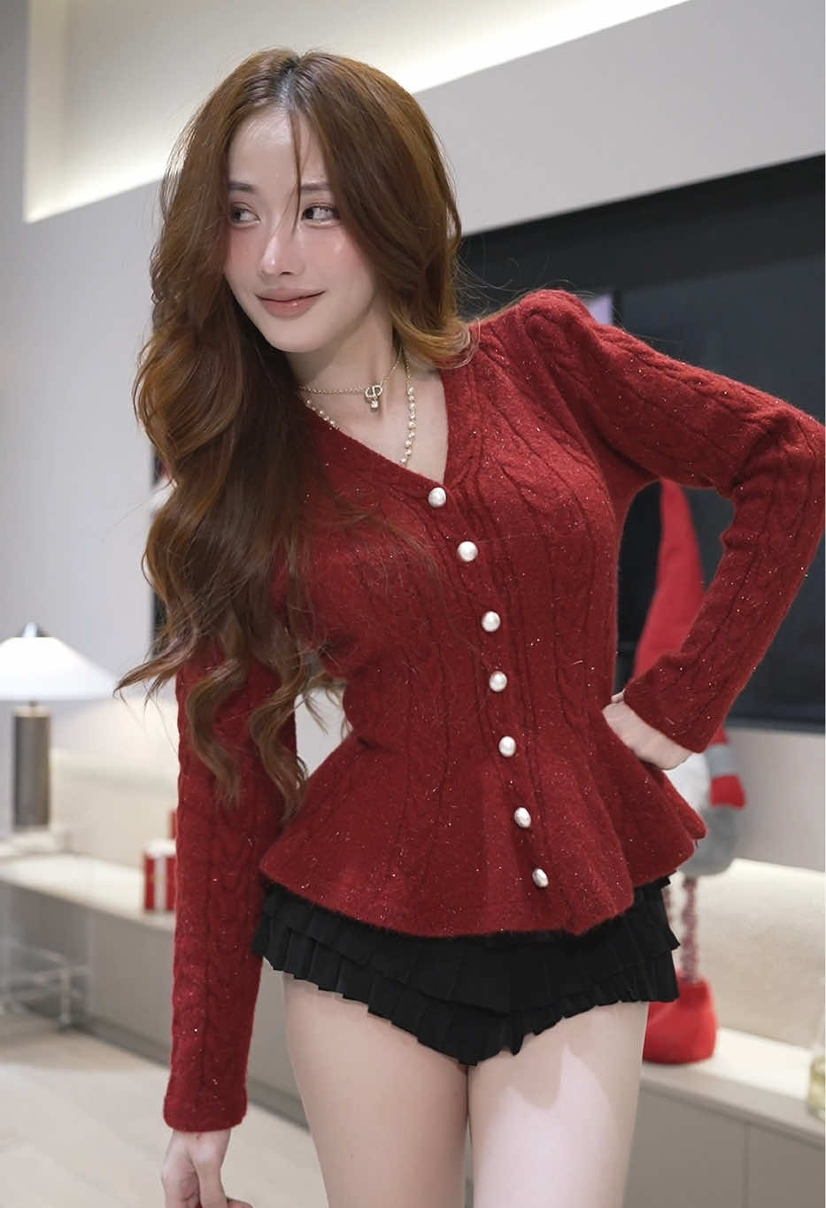 Mùa Lễ hội …. Tone đỏ lên ngôi ❤️    #bũnboutique  #xuhuongtiktok  #noel #viralvideo #phoidoxinh 