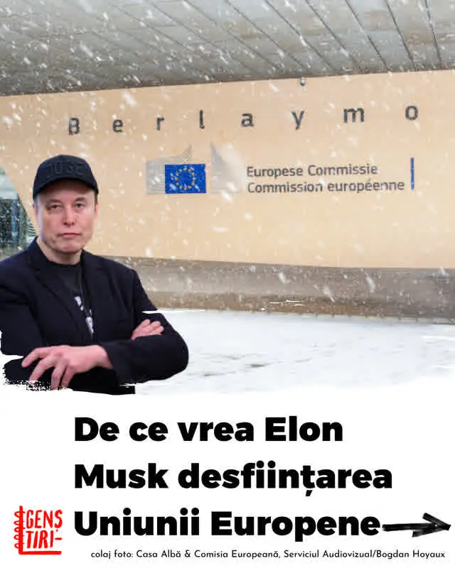 Miliardarul Elon Musk, proprietarul rețelei sociale X, a cerut desființarea Uniunii Europene, după ce platforma sa a fost amendată vineri cu 120 de milioane de euro pentru încălcarea regulilor privind serviciile digitale. Decizia Comisiei Europene, prima de acest fel, vine după o investigație de 2 ani în care s-a constatat încălcarea Regulamentului privind serviciile digitale. Compania este acuzată de lipsă de transparență în gestionarea reclamelor, dar și de faptul că bifa de verificare este înșelătoare și poate genera confuzii sau chiar permite înșelăciuni. Musk acuză Uniunea Europeană de cenzură, alături de mai mulți lideri ai administrației conduse de Donald Trump. Află mai multe din știrea de mai sus. foto slide 3: Inquam Photos / George Călin #GenȘtiri #stiri #ComisiaEuropeană #ElonMusk #UE