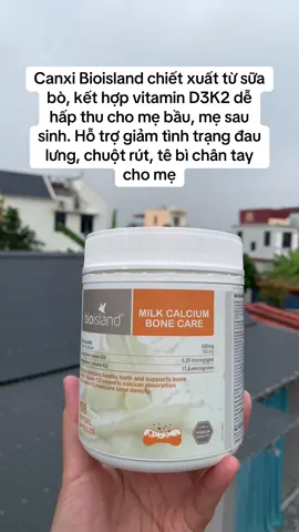 Canxi sữa Bioisland bổ sung canxi từ sữa bò, kết hợp cùng vitamin D3K2 hỗ trợ tăng khả năng hấp thu canxi cho mẹ bầu & sau sinh #canxichobabau #canxisausinh #canxisua #canxibioisland #bioislandvn 