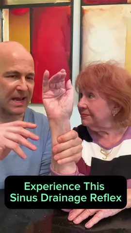 Experience This Sinus Drainage Reflex!  #drmandell #sinus #congestion